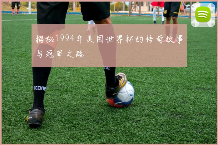 揭秘1994年美国世界杯的传奇故事与冠军之路
