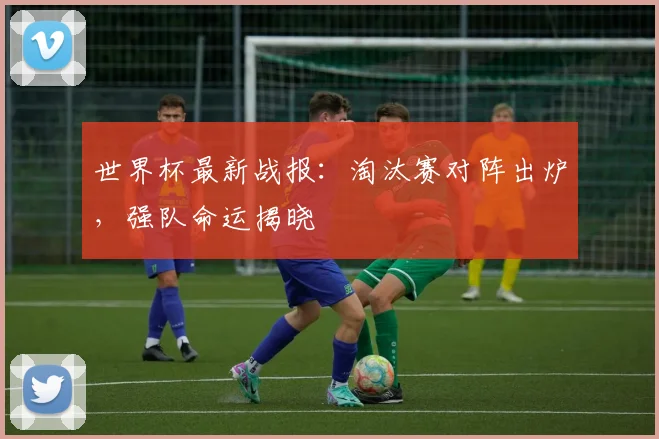 世界杯最新战报：淘汰赛对阵出炉，强队命运揭晓