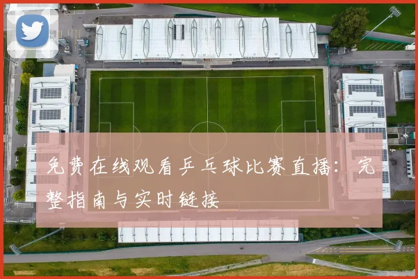 免费在线观看乒乓球比赛直播：完整指南与实时链接